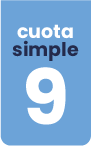 9 cuotas